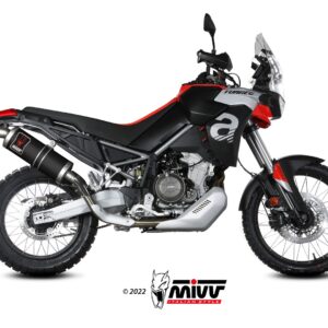 MIVV - SLIP-ON - modello DAKAR - BLACK - posizione ORIGINAL - noise emis