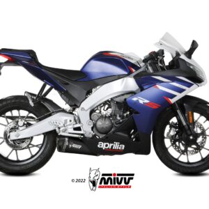 MIVV SCARICO COMPLETO DELTA RACE BLACK