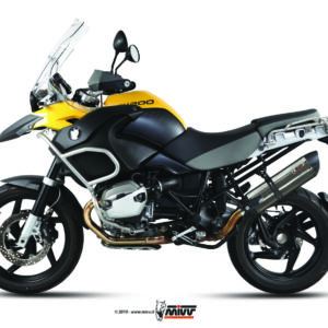 MIVV - SLIP-ON - modello OVAL - TITANIUM with carbon cap - posizione ORI