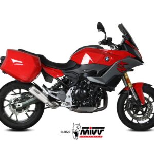 MIVV - SLIP-ON - modello X-M1 - TITANIUM - posizione ORIGINAL - noise em