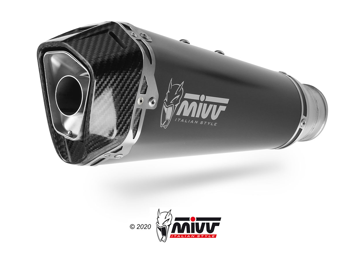 MIVV - SLIP-ON - modello DELTA RACE - BLACK - posizione ORIGINAL - noise - Image 3