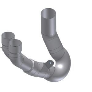 TUBO ELIMINA KAT - inox