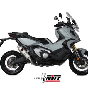 MIVV - SLIP-ON - modello DAKAR - ST. STEEL - posizione ORIGINAL - noise