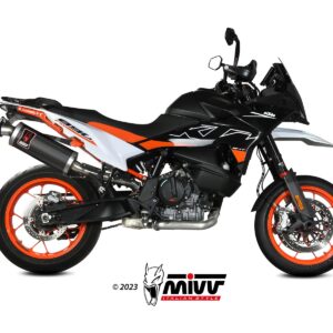 MIVV - SLIP-ON - DAKAR - BLACK - ORIGINAL - NOISE ECE approved (Euro5) -