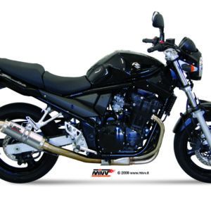 MIVV - SLIP-ON - modello GP - TITANIUM - posizione ORIGINAL - noise emis