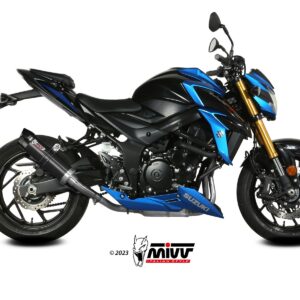 MIVV - SPORT - SLIP-ON - GP - CARBON with carbon cap -  position ORIGINA