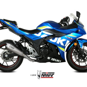 MIVV - SLIP-ON - modello DELTA RACE - ST. STEEL - posizione ORIGINAL - n