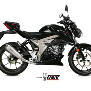 MIVV - FULL SYSTEM 1x1 - modello DELTA RACE - ST. STEEL - posizione ORIG