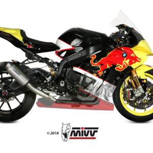 MIVV - FULL SYSTEM 4x2x1 - modello GPpro - TITANIUM - posizione ORIGINAL