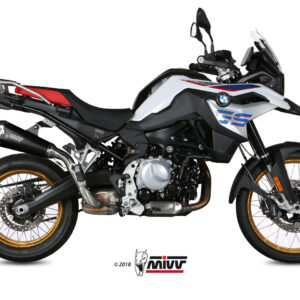 MIVV - SLIP-ON - modello DELTA RACE - BLACK - posizione ORIGINAL - noise