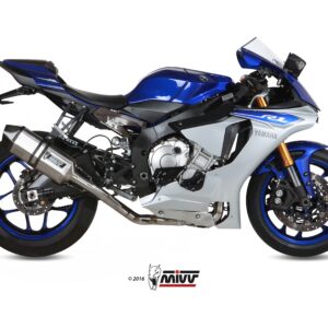 MIVV - FULL SYSTEM 4x2x1 - modello SPEED EDGE - ST. STEEL - posizione OR