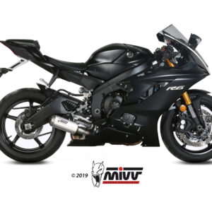 MIVV - SLIP-ON - modello MK3 - ST. STEEL - posizione ORIGINAL - noise em
