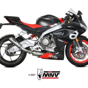 MIVV - FULL SYSTEM 2x1 - modello X-M1 - TITANIUM - posizione HIGH - nois