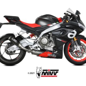 MIVV - FULL SYSTEM 2x1 - modello MK3 - CARBON - posizione HIGH - noise e