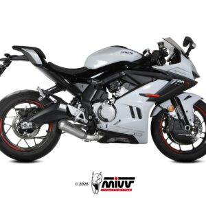 MIVVSPORT/FULL SYSTEM 3x1/X-M1/TITANIUM/ position ORIGINAL/ECE approved