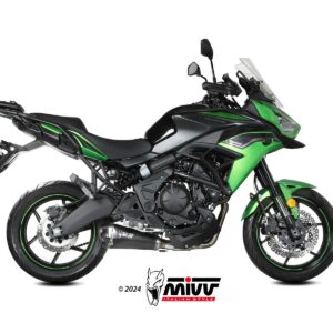 MIVVSPORT/FULL SYSTEM 2x1/DELTA RACE/BLACK/ position ORIGINAL/ECE approved (EURO 5+)