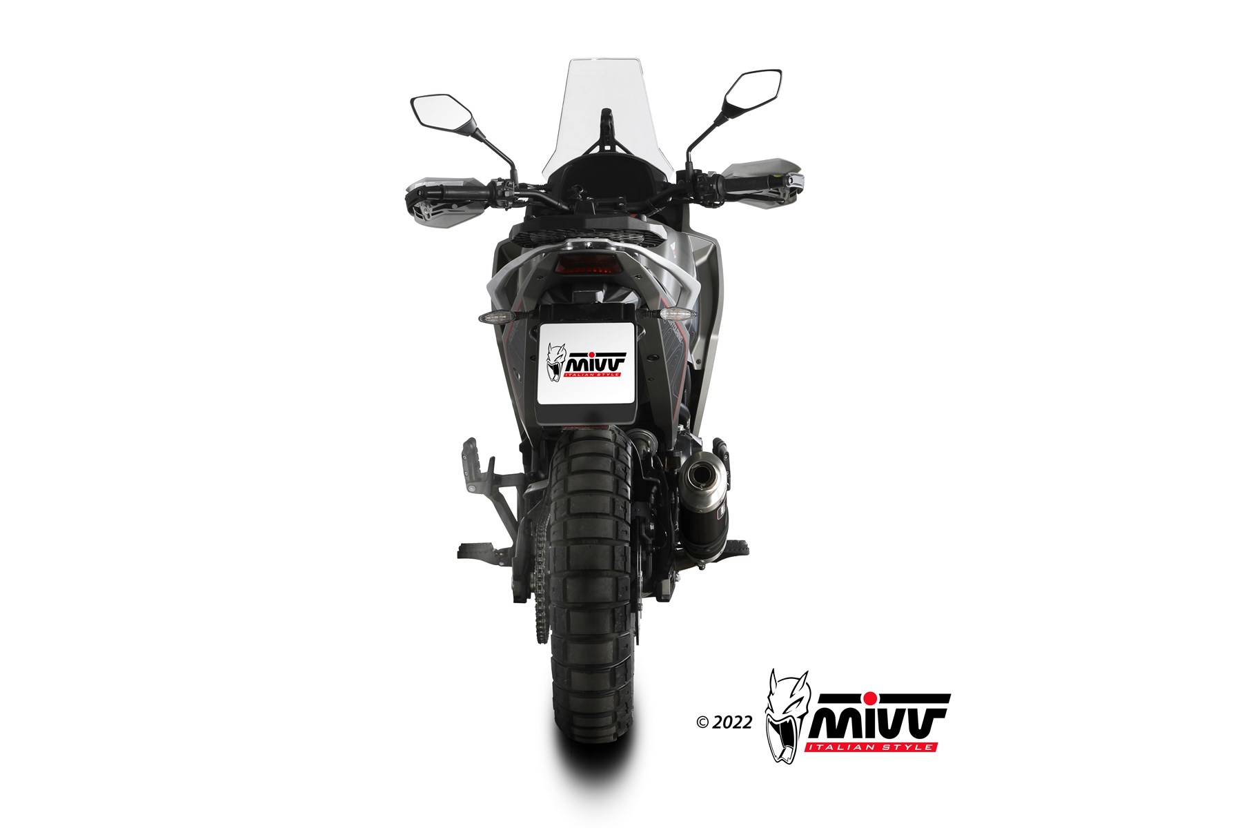 MIVV - SLIP-ON - DAKAR - BLACK - ORIGINAL - NOISE ECE approved (Euro5) - - immagine 3