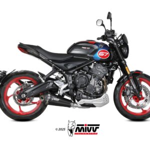 MIVVSPORT/FULL SYSTEM 3x1/DELTA RACE/BLACK/ position ORIGINAL/ECE approved