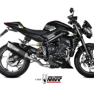 MIVVSPORT/FULL SYSTEM 3x1/SR-1/BLACK TITANIUM/ position HIGH/ECE approve