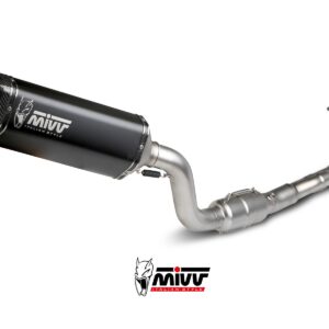 MIVVSPORT/FULL SYSTEM 2x1/SR-1/BLACK/ position ORIGINAL/ECE approved (Euro 5+) - immagine 4