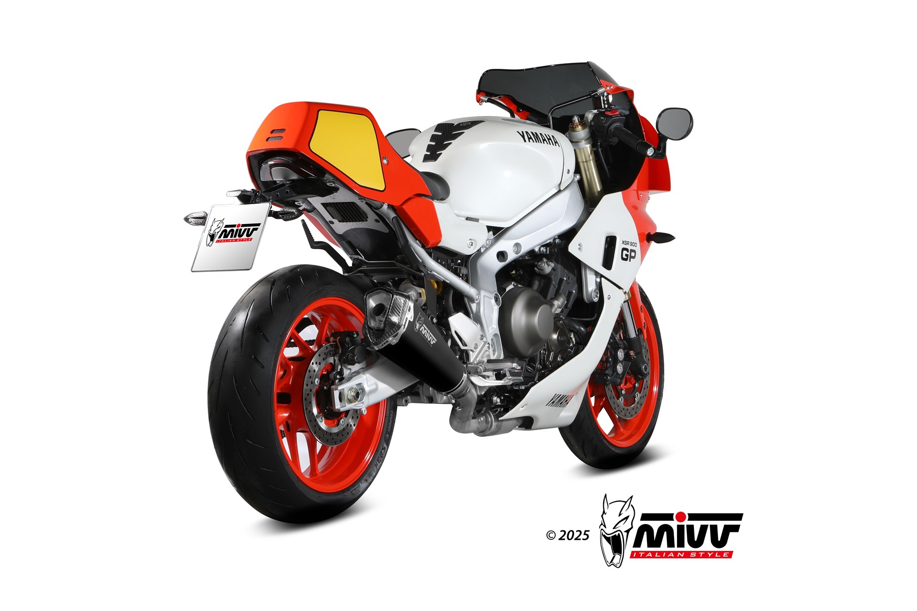 MIVVSPORT/FULL SYSTEM 3x1/DELTA RACE/BLACK/ position HIGH/ECE approved (EURO 5+) - immagine 4