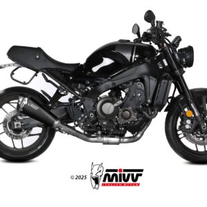 MIVVSPORT/FULL SYSTEM 3x1/DELTA RACE/BLACK/ position HIGH/ECE approved (EURO 5+)