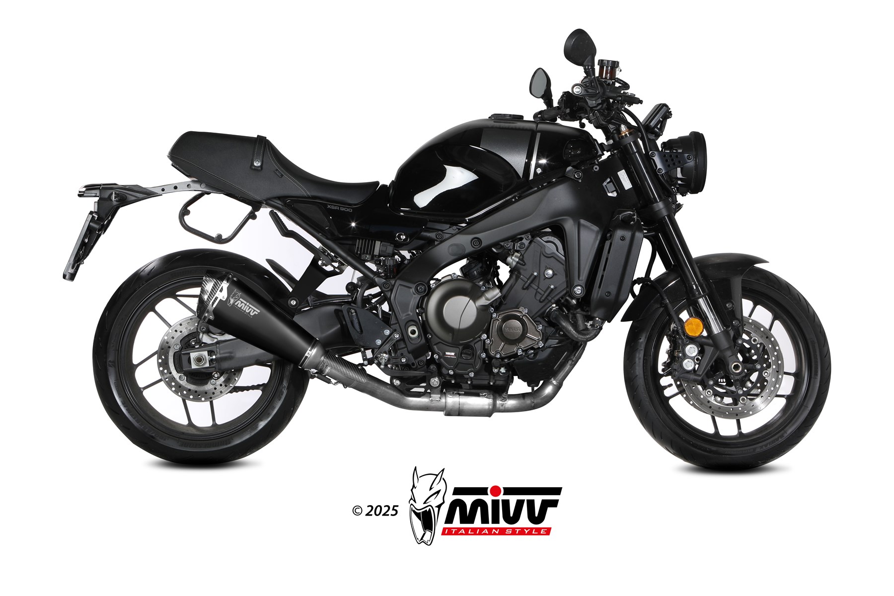 MIVVSPORT/FULL SYSTEM 3x1/DELTA RACE/BLACK/ position HIGH/ECE approved (EURO 5+)