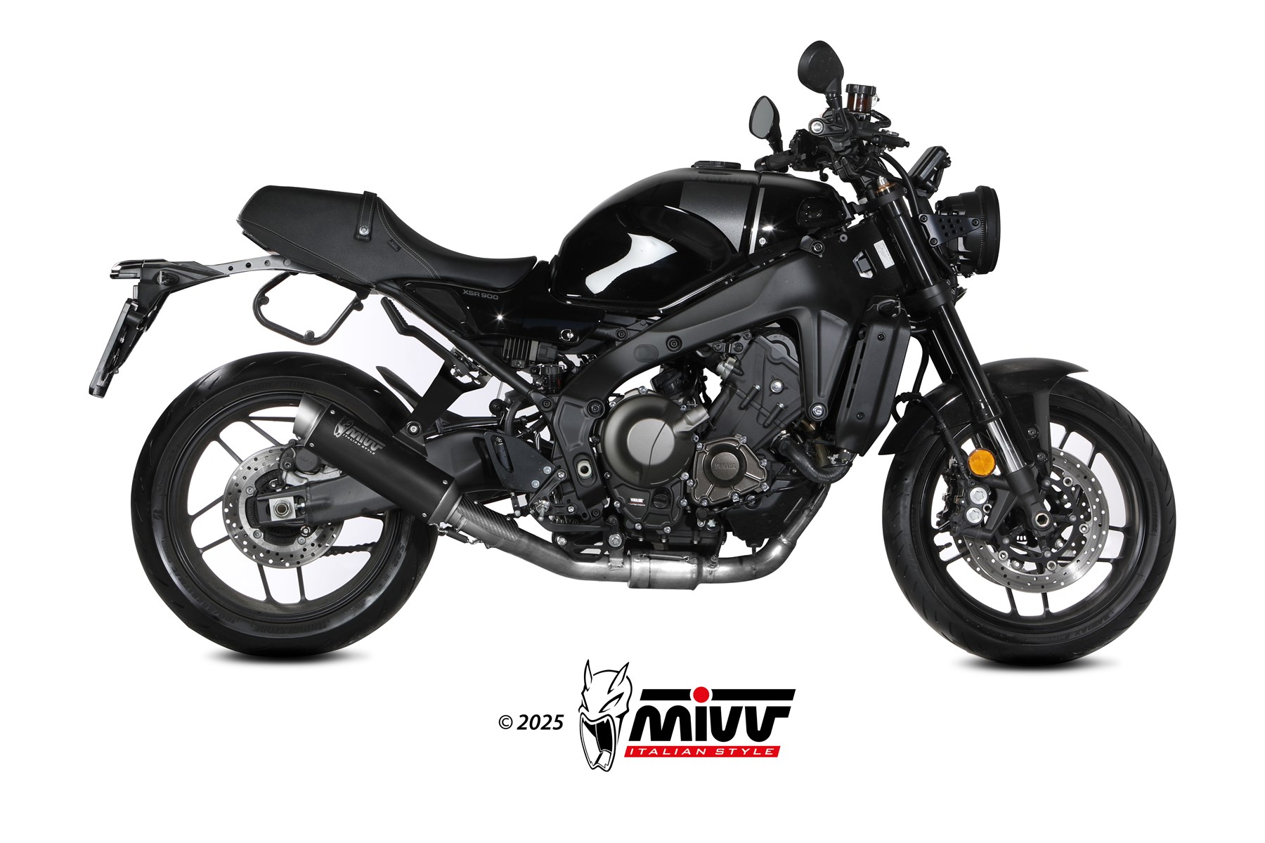 MIVVSPORT/FULL SYSTEM 3x1/Gppro/BLACK/ position HIGH/ECE approved (Euro 5+)
