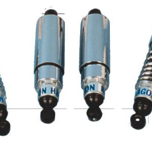 Set ammortizzatori Hagon  - int.320 - molla fat cromata