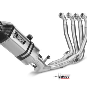 MIVV - FULL SYSTEM 4x2x1 - modello SPEED EDGE - ST. STEEL - posizione OR